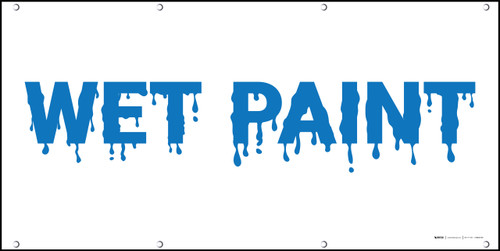 Wet Paint Banner