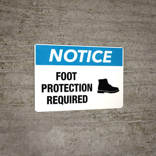 Notice: Ladder Storage Area - Portrait Wall Sign