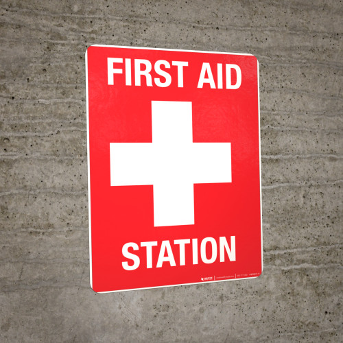 first aid signage printable