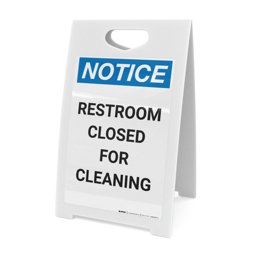 Notice: This Product Is Asbestos Free - A-Frame Sign