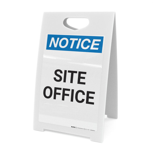 Notice: Site Office - A-Frame Sign