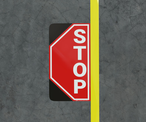 Stop - Floor Marking Sign