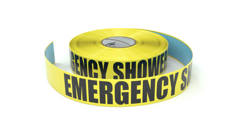Emergency Shower - Inline Printed Floor Marking Tape