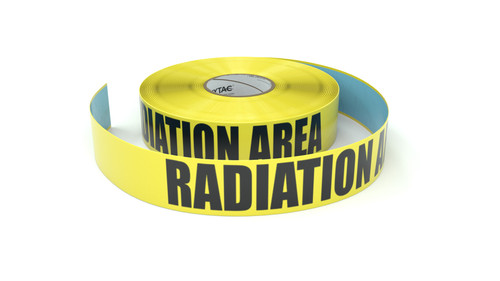 Radiation Area - Inline Printed Floor Marking Tape