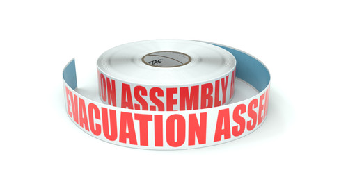 Evacuation Assembly Area - Inline Printed Floor Marking Tape