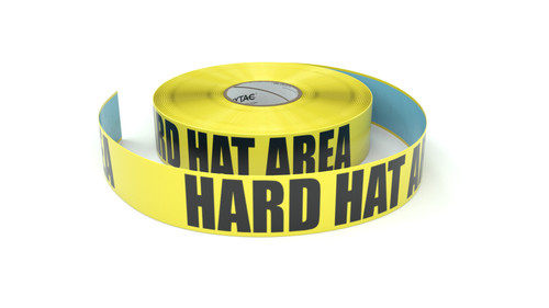 Hard Hat Area - Inline Printed Floor Marking Tape