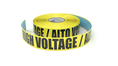 High Voltage / Alto Voltaje (High Voltage Spanish) - Inline Printed Floor Marking Tape