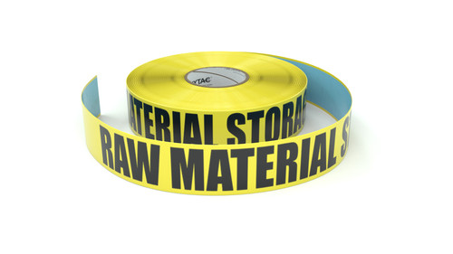 Raw Material Storage - Inline Printed Floor Marking Tape
