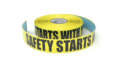 Safety Starts With You - Inline Printed Floor Marking Tape