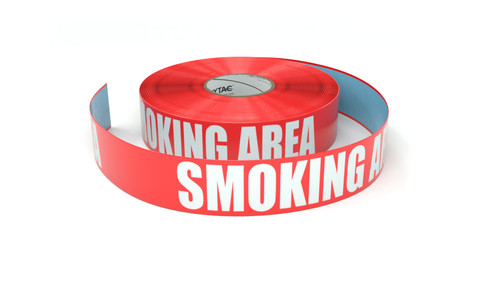Smoking Area - Inline Printed Floor Marking Tape