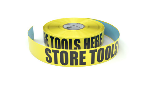 Store Tools Here - Inline Printed Floor Marking Tape