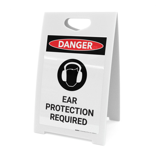 Peligro Authorized Personnel Only Spanish - A-Frame Sign