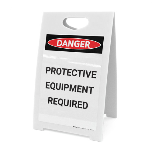 Pesticide Storage Area - A-Frame Sign