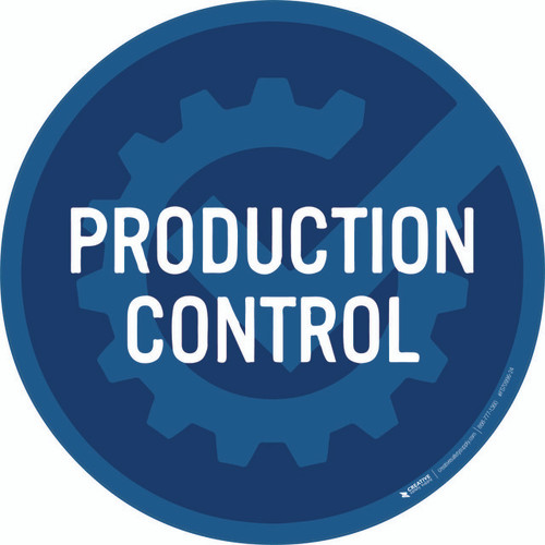 Production Control Floor Sign