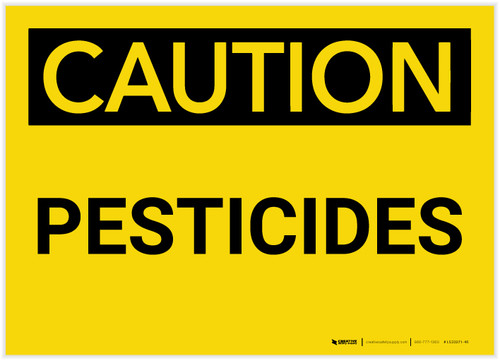 Caution: Pesticides - Label