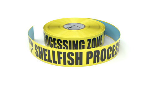 Food: Shellfish Processing Zone - Inline Printed Floor Marking Tape