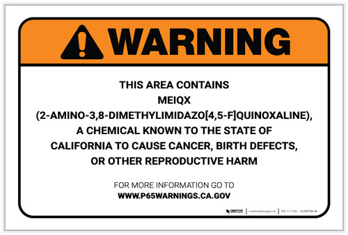 Warning: Prop 65 Medroxyprogesterone Acetate - Label