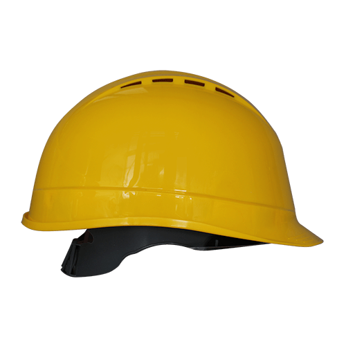 PW Arrow Safety Helmet, Yellow