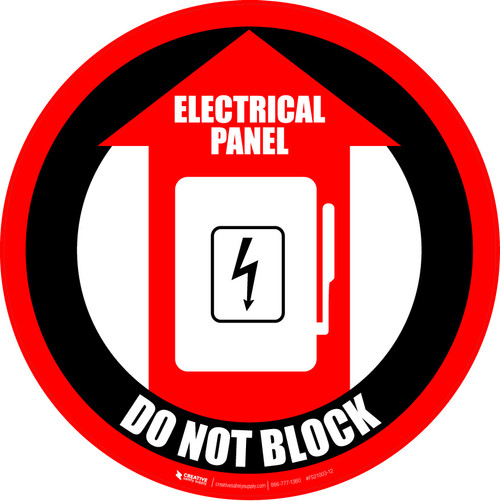 Elec. Panel - Do Not Block