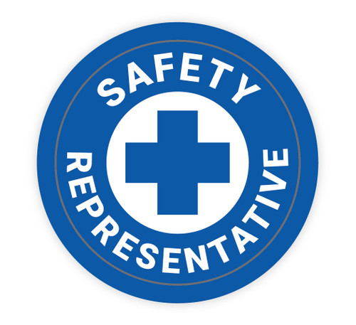 Safety Representative - Hard Hat Sticker