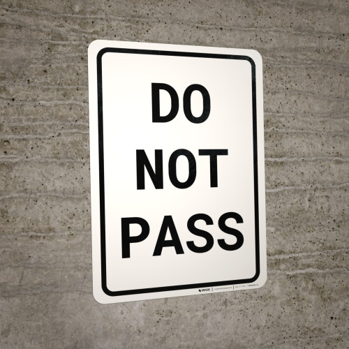 Next Crossing Landscape - Wall Sign