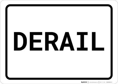 Switch Ahead Portrait - Wall Sign