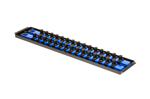 2 Rail Twist Lock Socket Boss 18", Blue - 1/2"