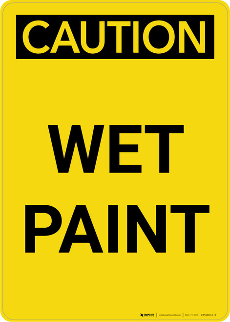 Caution: Wet Paint Portrait