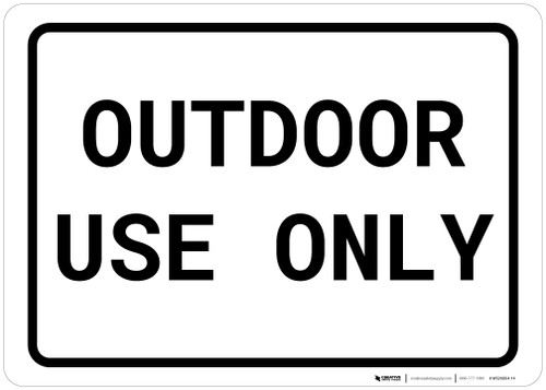 Outdoor Use Only Landscape