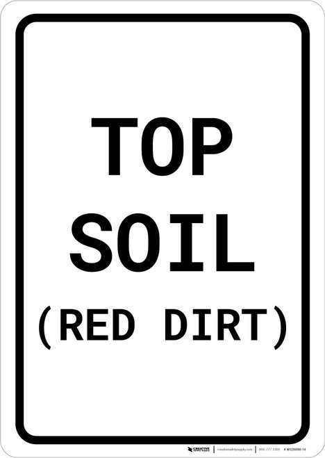 Top Soil (Red Dirt) Portrait