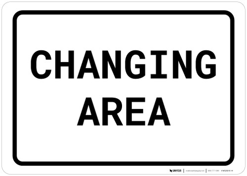 Changing Area Landscape - Wall Sign