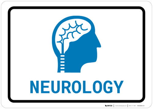 Neurology with Icon Landscape v2 - Wall Sign