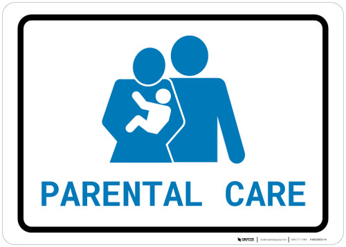 Parental Care with Icon Landscape v2 - Wall Sign
