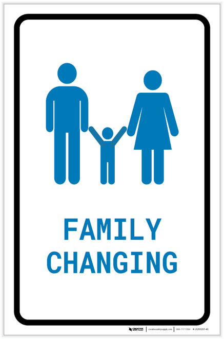 Family Changing with Icon Portrait v2 - Label