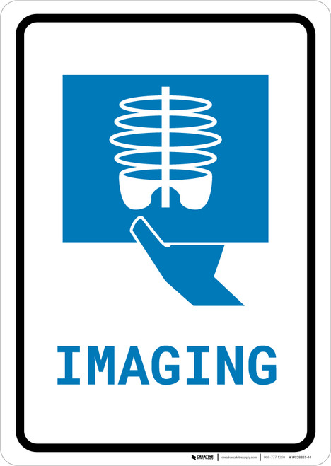 X-Ray Imaging with Icon Portrait v2 - Wall Sign