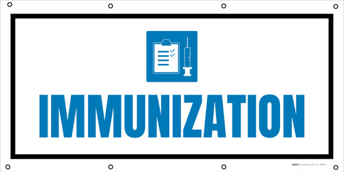 Immunization with Icon - Banner