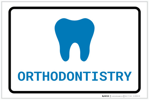 Orthodontistry with Icon Landscape v2 - Label