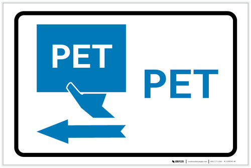 Paramedics Left Arrow with Icon Landscape v2 - Label