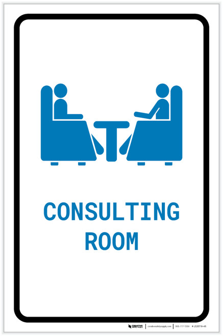 Consulting Room with Icon Portrait v2 - Label
