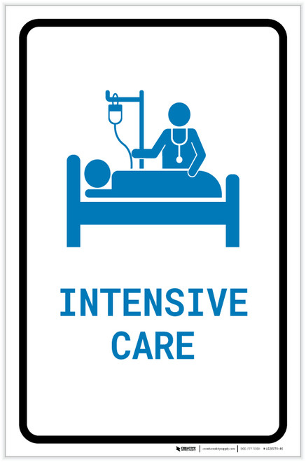 Intensive Care with Icon Portrait v2 - Label