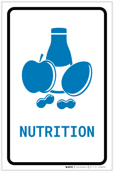 Nutrition with Icon Portrait v2 - Label