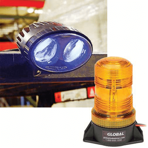 Forklift LED Safety Warning Spotlight 