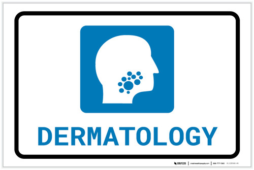 Dermatology with Icon Landscape - Label