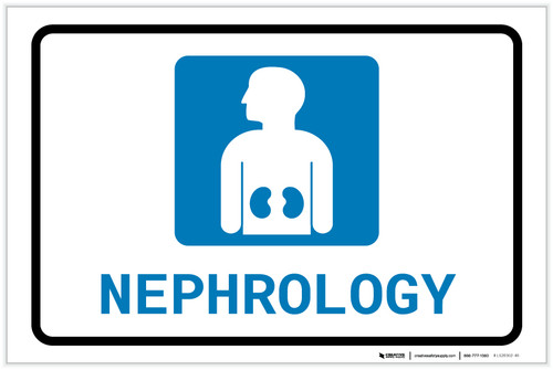 Nephrology with Icon Landscape - Label