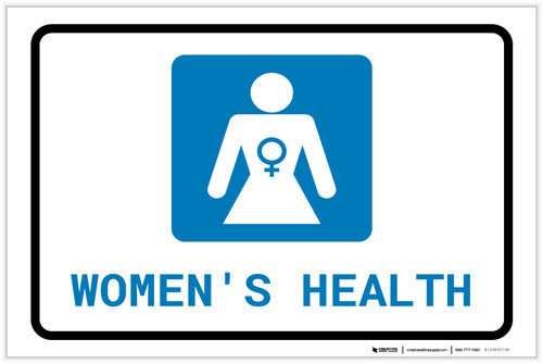 Women's Health with Icon Landscape - Label