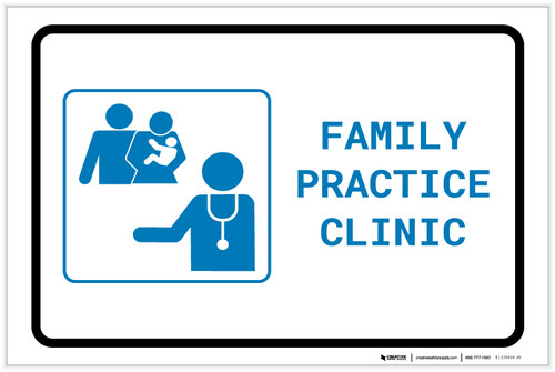 Family Practice Clinic with Icon Landscape v2 - Label