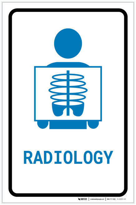 Radiology with Icon Portrait v2 - Label