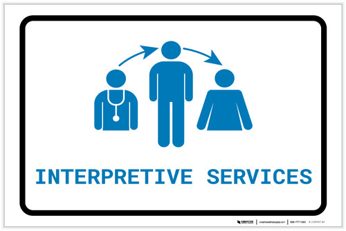 Interpretive Services with Icon Landscape v2 - Label
