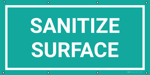 Sanitize Surface - Banner