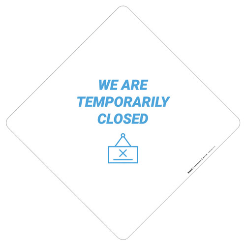 Thank You For Social Distancing - Placard Sign